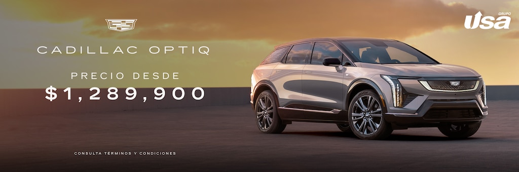 Cadillac OPTIQ es una revolución 100% eléctrica llena de innovación y lujo. 