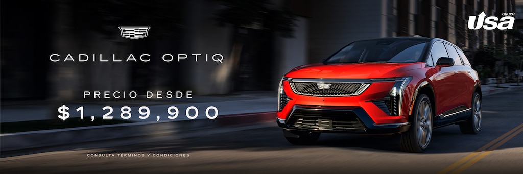Cadillac OPTIQ es una revolución 100% eléctrica llena de innovación y lujo. 